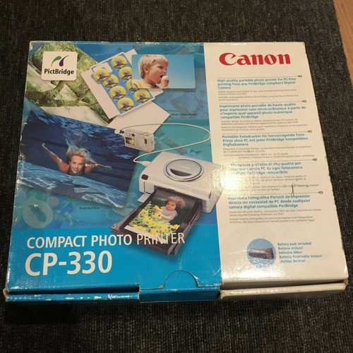 Canon CP-330 Compact Photo Portable Printer PICTURE Bridge BOXED UK SELLER B16 - Picture 8 of 8