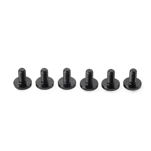 6 Stück Titanlegierung Schrauben M5 x 25 mm Torx-Fachsschrauben Motorrad Schwarz - Picture 10 of 11