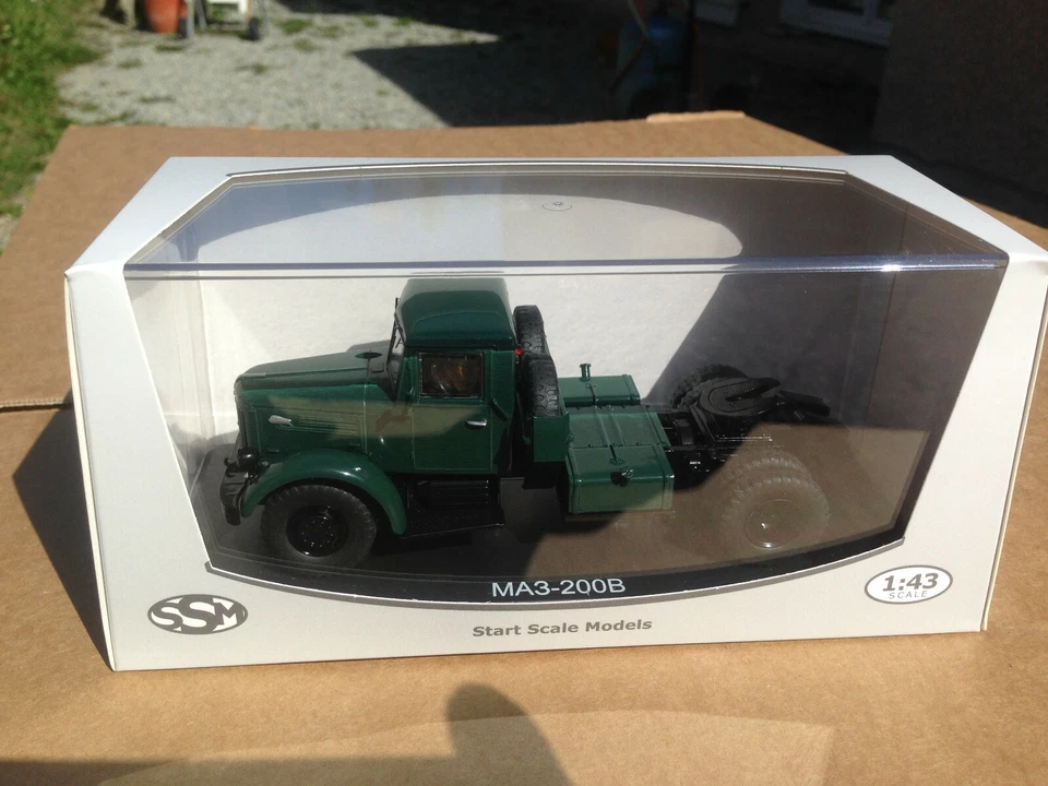 START SCALE MODELS 1/43 CAMION MILITAIRE MA3-200B Tracteur semi USSR ref SSM1115 - Photo 2/4