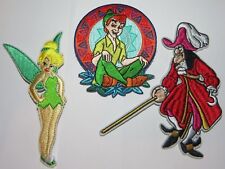 Disney/'s Peter Pan Flying 4.5/" Tall PREMIUM QUALITY Embroidered Patch