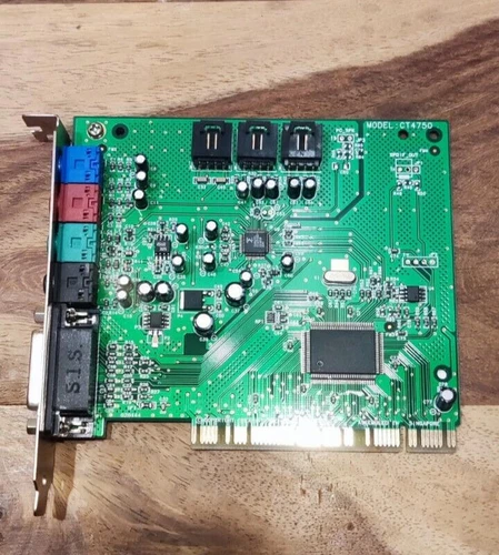 Creative Labs Sound Blaster 128 CT4750 - PCI Sound Card - Tested & Working