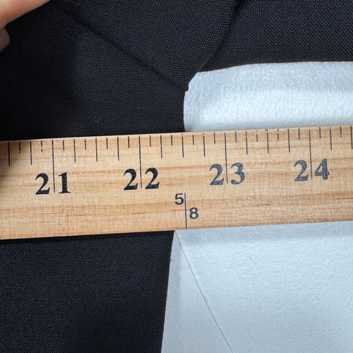 Pierre Balmain Tuxedo Jacket Blazer Men 42R Black 100% Wool 1 Button Formal - Picture 8 of 11
