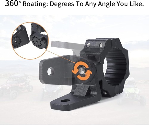 Durable UTV Whip Mounts - 360° Rotating Flag Holder for Off-Road Adventures - Picture 7 of 9