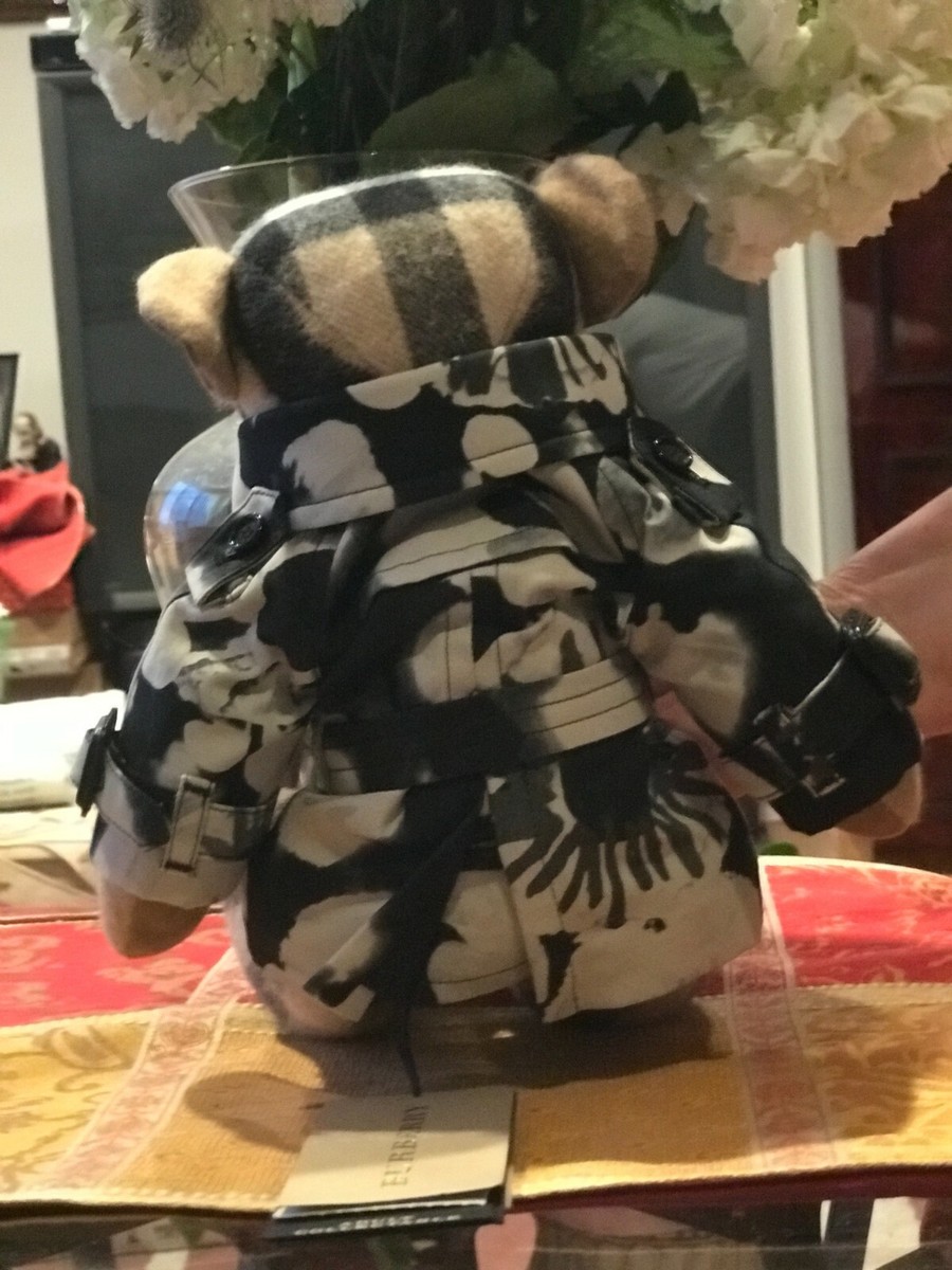 Burberry Authentic Large Thomas Teddy Bear Cashmere with