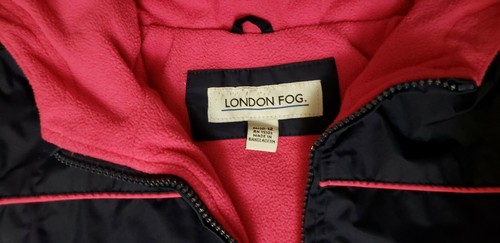 London Fog  Medium 10/12 Girls Sweatshirt Jacket Wind Breaker  - Picture 10 of 10