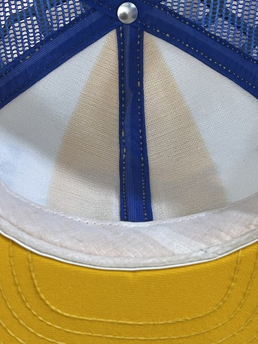 Gorra de camionero azul baloncesto Final Four 1987 NCAA de colección rayas amarillas 🔥 - Imagen 10 de 10