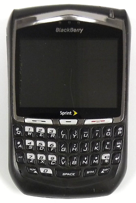 BlackBerry 8703 / 8703e - Black and Silver ( Sprint ) Very Rare