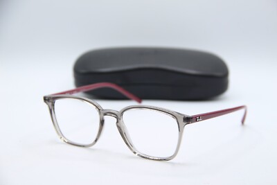 NEW RAY-BAN RB 7185 8083 GREY VIOLET AUTHENTIC EYEGLASSES W  display picture 3