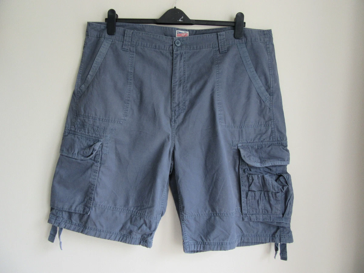 Lee Cooper Werkkleding LCSHO806 Mens Multi Pocket Werk Veiligheid Broek Cargo Shorts, zwart, W34/L31
