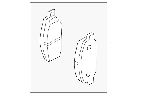 NUEVO OEM 100% GENUINO Nissan Armada 17-21 Pastillas de Freno Traseras D4060-1LB0B INSTOCK - Imagen 4 de 5