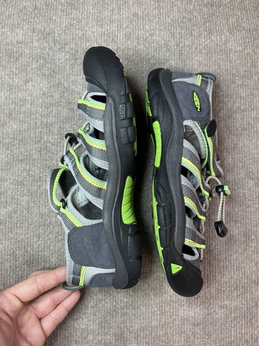 Keen Herren 5 Wassersportschuhe Sandalen grün grau Wandern verstellbar wasserdicht - Bild 8 von 11