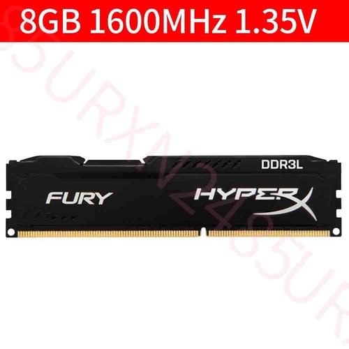 32GB 16GB 8GB DDR3L PC3-12800 CL10 1600MHz 1.35V Desktop RAM For HyperX FURY Lot - Picture 4 of 14