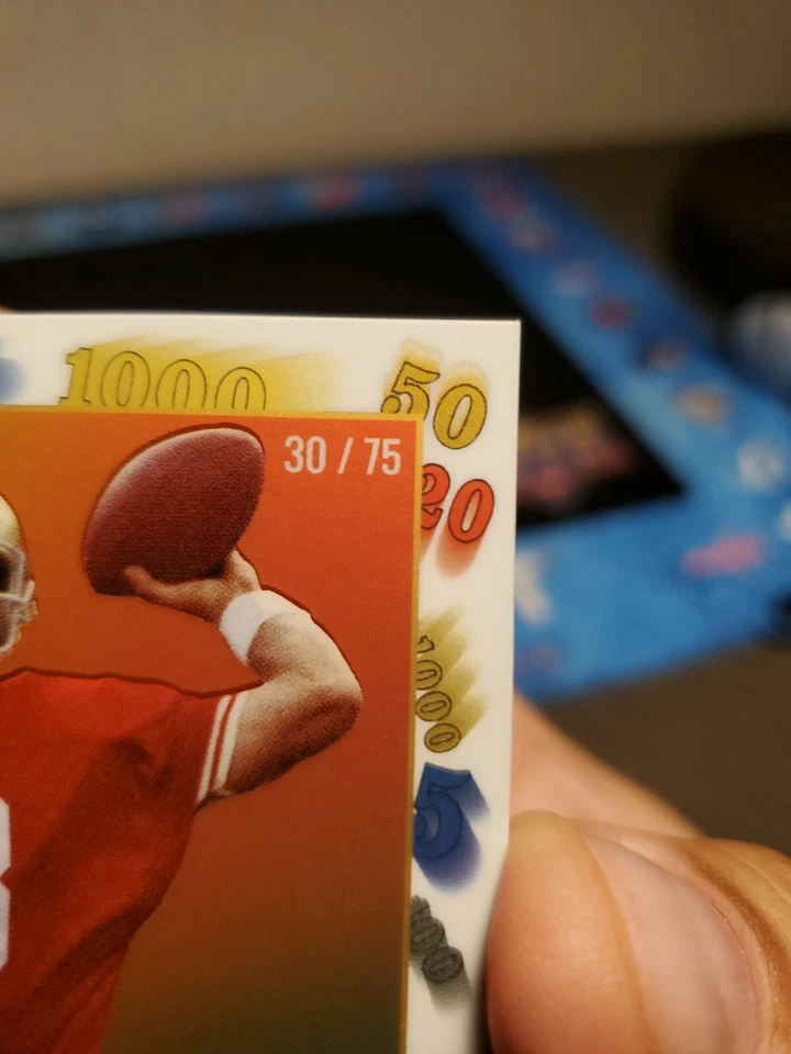 2021 Wild Card Steve Young VIP 30th-30 METALIZED EMBOSSED NSCC EXCLUSIVE 30/75 - Image 3 of 4