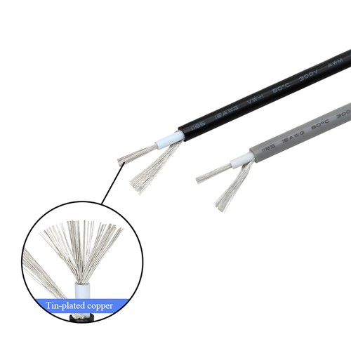UL1185 1553 Single Core Screened Audio Cable Shielded Wire 32/30/28/26/24-10AWG - Picture 5 of 14