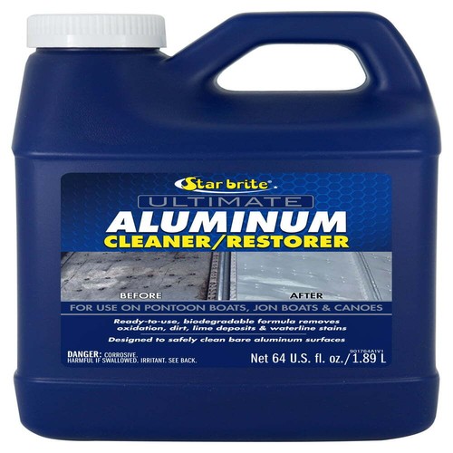 Star Brite Aluminum Cleaner - for Pontoons, Canoes & Unpainted Aluminum 64 oz - Picture 6 of 12