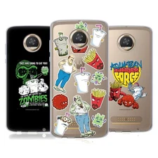 OFFICIAL AQUA TEEN HUNGER FORCE GRAPHICS SOFT GEL CASE FOR MOTOROLA PHONES