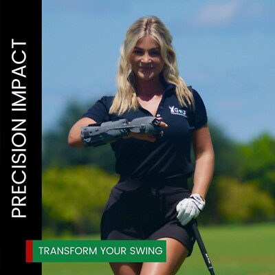 Precision Impact ゴルフ　スイング　補助具　レア Pure Swing Precision Impact Golf Swing Trainer | Left Handed Wrist