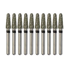 Dental Diamond Bur 856/024SC Round End Taper Super Coarse Grit For High Speed FG