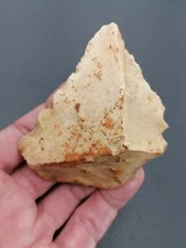 France Upper Paleolithic Aurignacian culture Bifacial scraper déjeté in flint