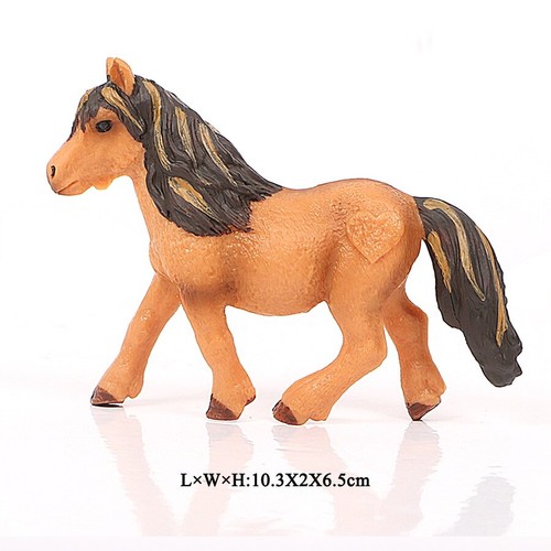 Realistic Animal Horse Models Action & Toy Figures Solid Emulation arabian Horse - Picture 31 of 53