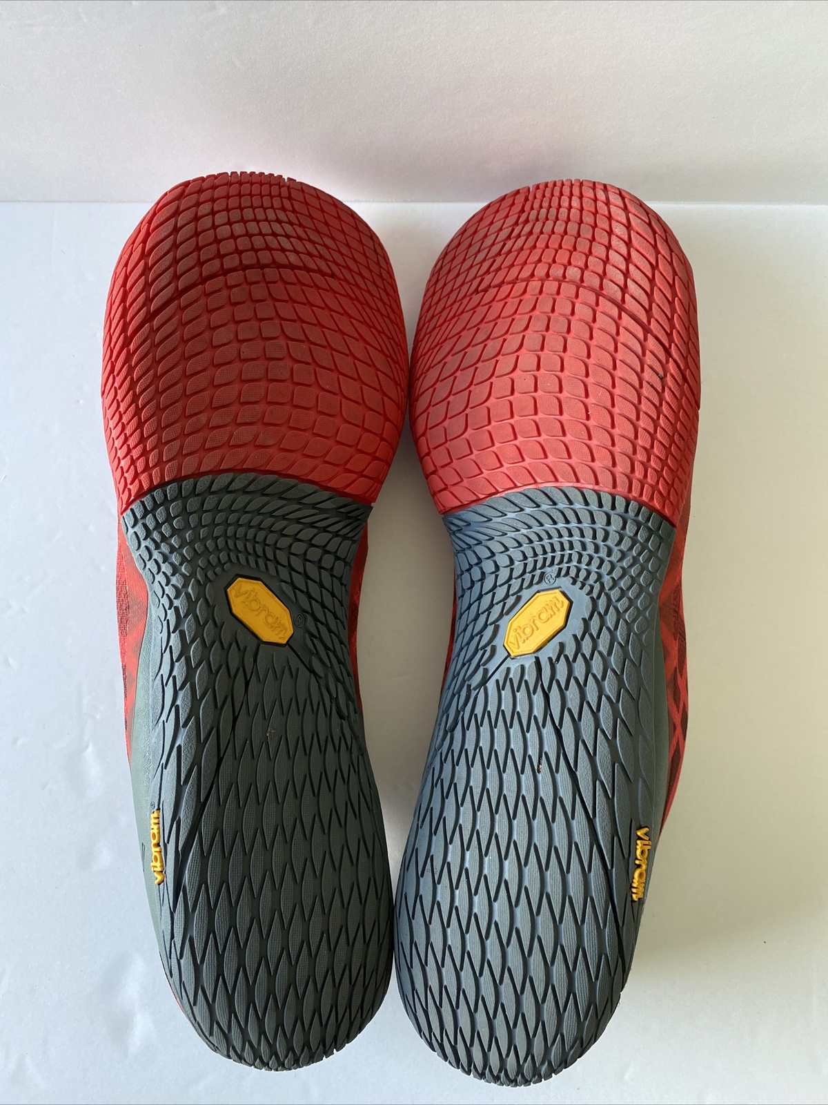 Merrell Men’s Vapor Glove 3 Size 13 Barefoot Vibram Running Shoes Red