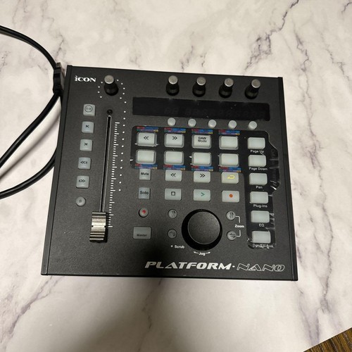 Icon Platform Nano USB 3.0 DAW Controller MIDI Control Surface USED