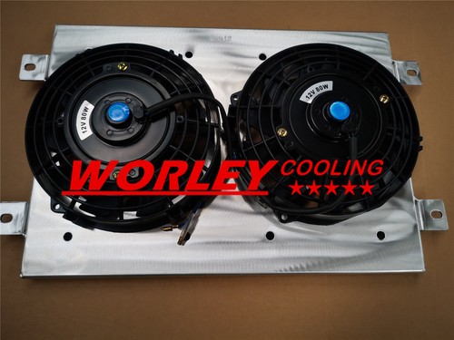 NL-Aluminum Radiator +Shroud +FAN For VW Golf MK2 GTI/SCIROCCO 1.6 1.8 8V new - Afbeelding 15 van 22