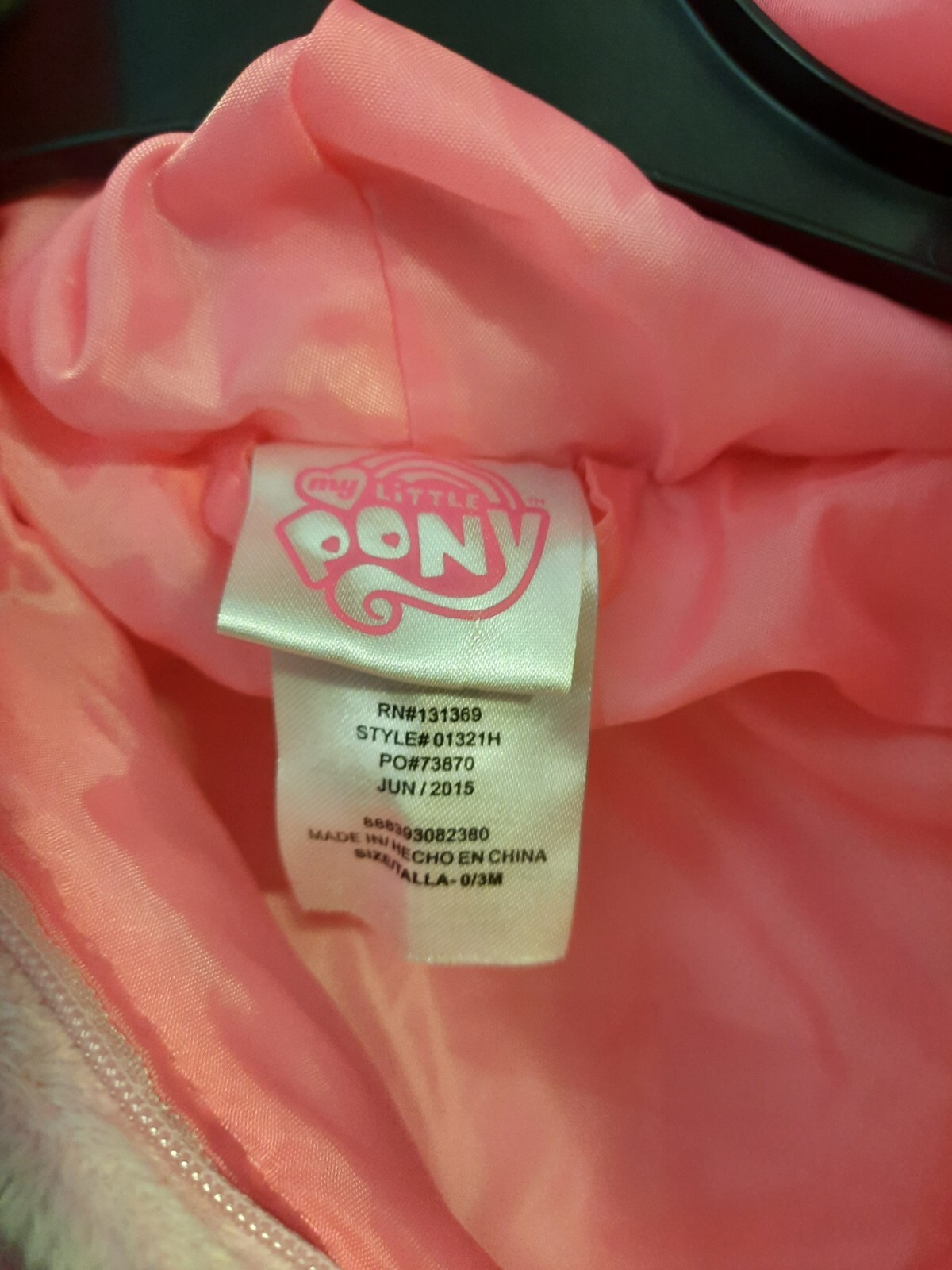 My Little Pony Pinkie Pie Twilight Sparkle tuta da neve bambino bunting 0 3 M rosa