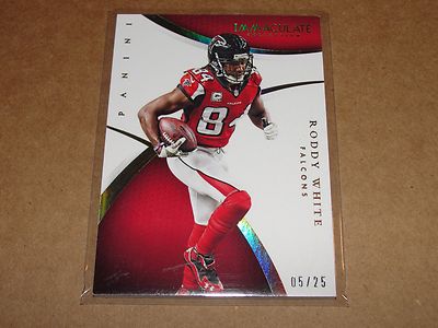 2015 Immaculate RODDY WHITE #90 Gold Foil Variant/25 Atlanta FALCONS UAB Blazers