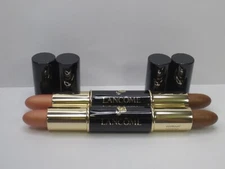 LANCOME LE DUO CONTOUR & HIGHLIGHTER STICK SUEDE 0.28 OZ *LOT OF 2*