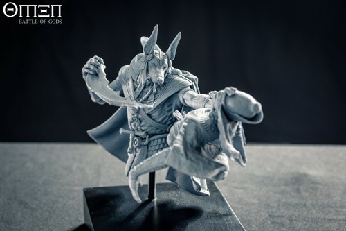OMEN Battle of Gods Anubis Bust Diorama Unpainted 1/10th resin kit LAST FEW - Picture 5 of 7