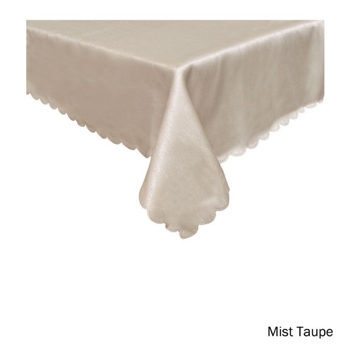 Stain Resistant Jacquard Table Cloth Mist - Rectangular 4 to 6 OR 6 to 8 Seaters - Imagen 9 de 9