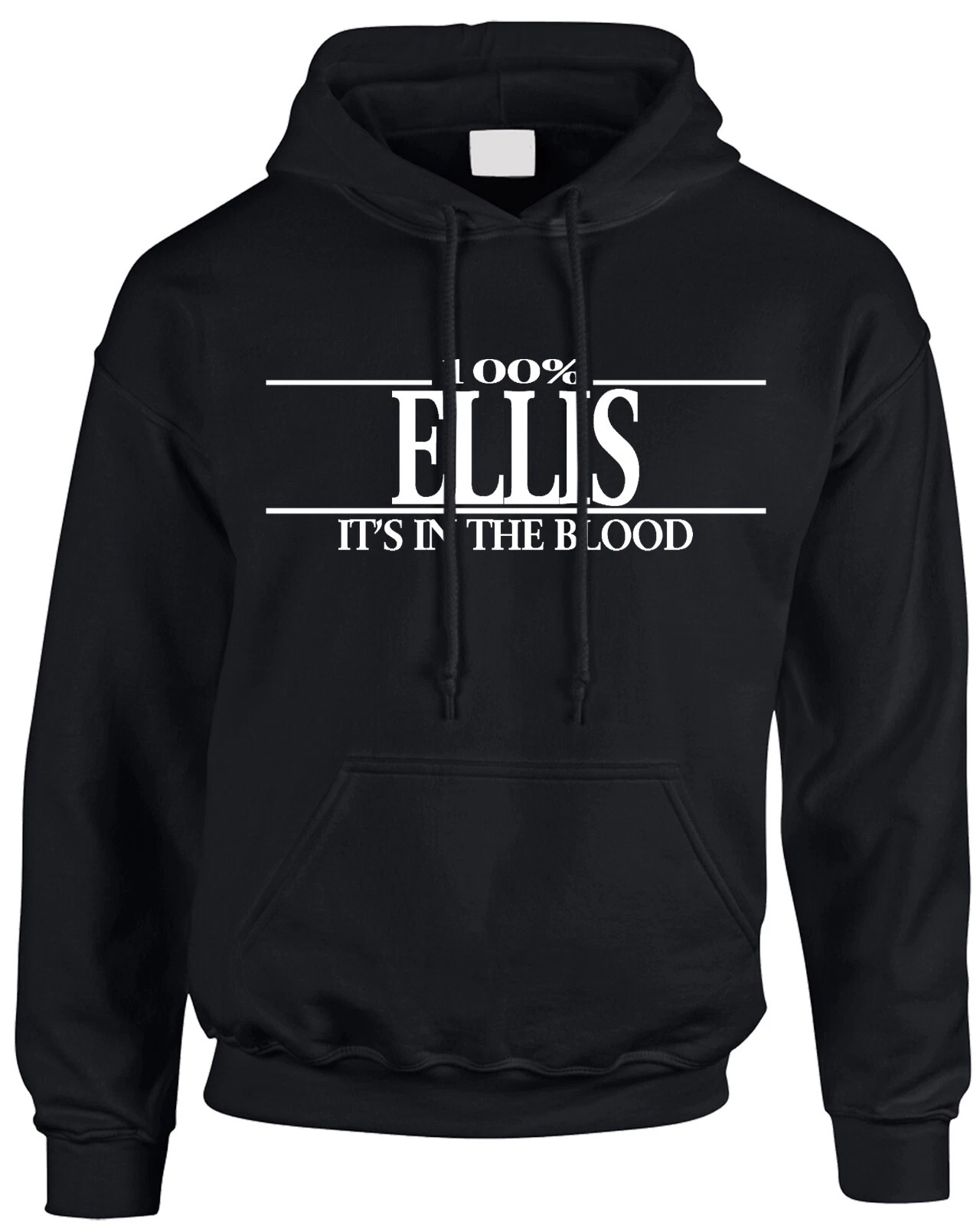 Ellis Surname Men's Hoodie Funny Name Family Hooded Sweatshirt Gift Hoody