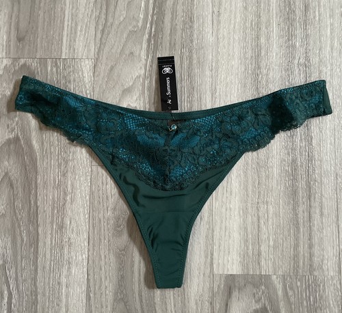 Ann Summers Sexy Lace Planet Thong Size 16 -New With Tags