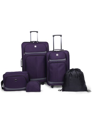 protege 5 piece spinner luggage set