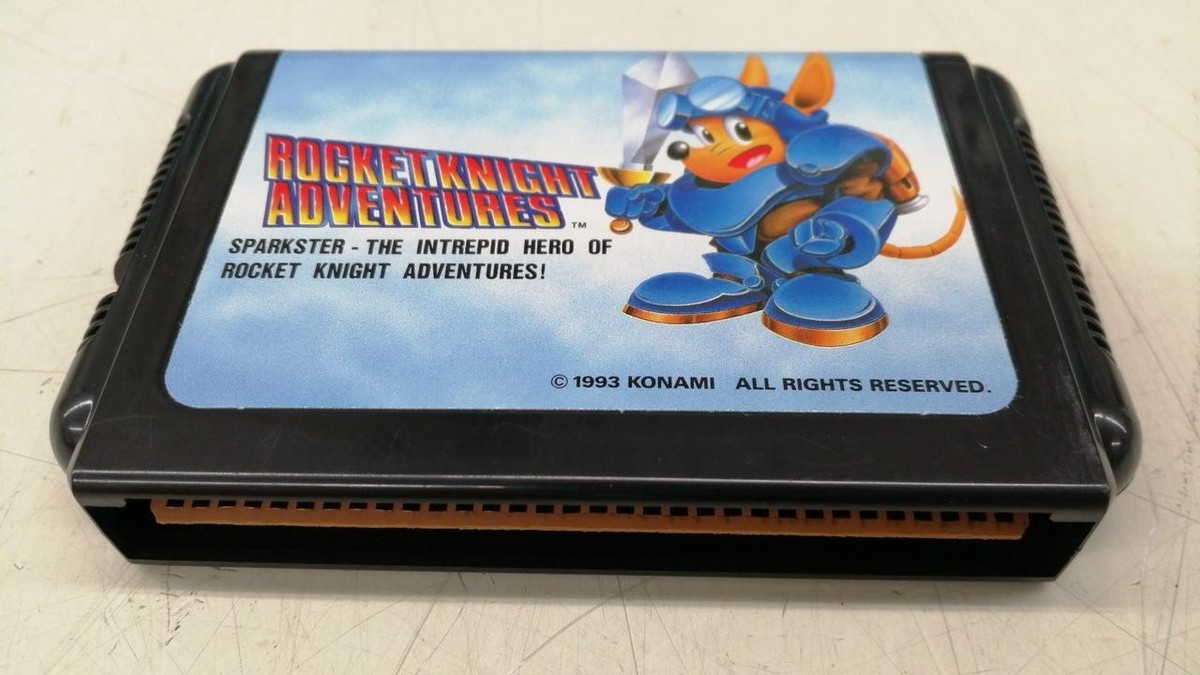 Konami Sega Mega Drive Rocket Knight Adventures - Japan Retro Game