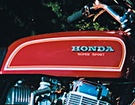 1976 CB750F Super Sport Fuel Gas Tank Pin Stripe Striping Decal