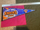 Vtg 2000 Nba New York Knicks Souvenir Pennant Ny Basketball Wincraft Edition # 6