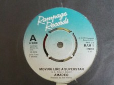 Amadeo Moving Like A Superstar / 33Rd Floor Disco Soul 7" vinyl