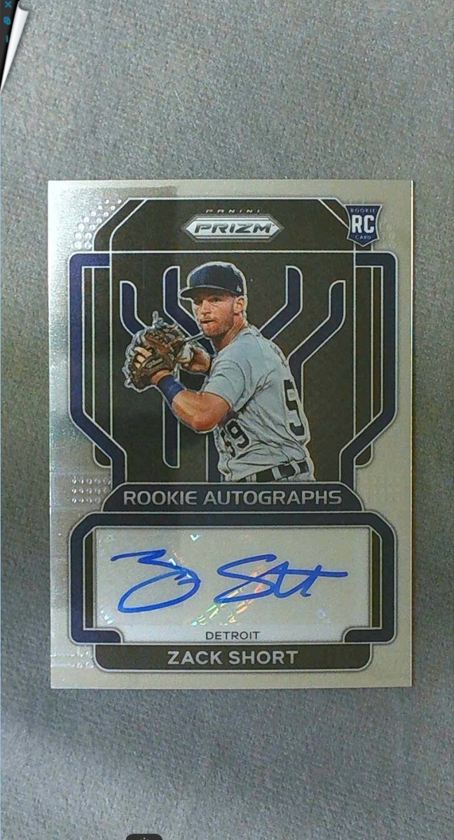 2022 Panini Prizm Rookie Autograph #RA-ZS Zack Short Tigers | eBay