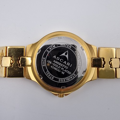 Ascari Ameretto 18K vergoldet Herrenuhr 4248GG-M Datum & Uhrzeit - Bild 14 von 15