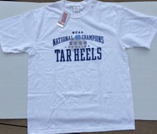 Soffe T-shirtVINTAGE 2005 NORTH CAROLINA TAR HEELS CHAMPIONS MENS XL NWT