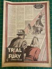 CRAIG RICE - The Pittsburgh Press, 1943 - Complete Novel Supplement