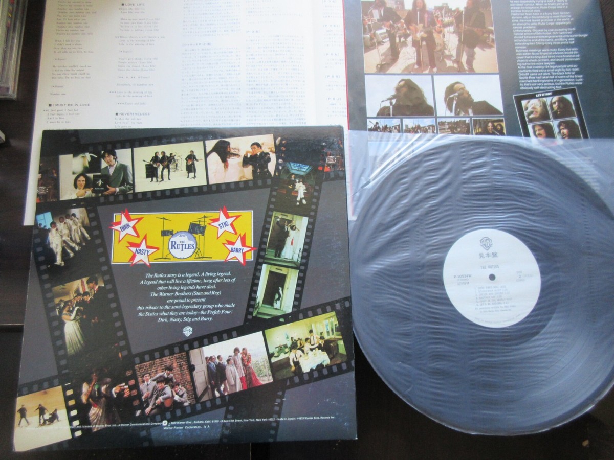 Rutles All You Need Is Cash Japan Promo Vinyl LP w OBI P-10534