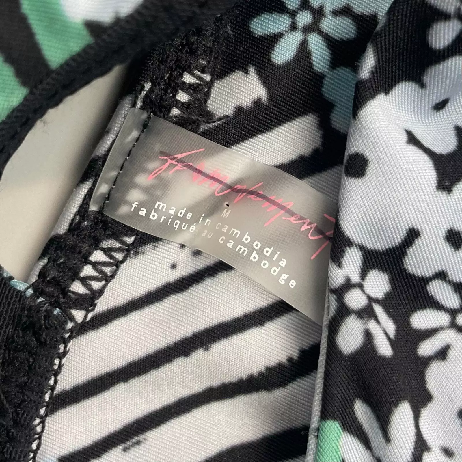 free-people-movement nwot in your corner daisy print tank-bra