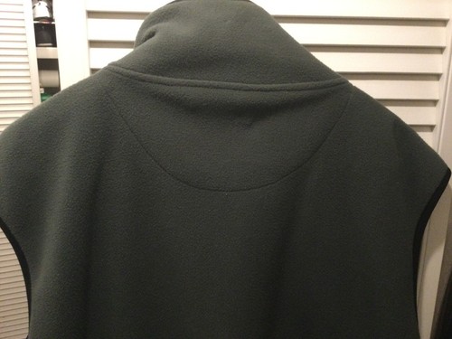 PLUGG Fleeceweste grau mit schwarzem Besatz Damen XL Vintage gebraucht - Bild 9 von 10
