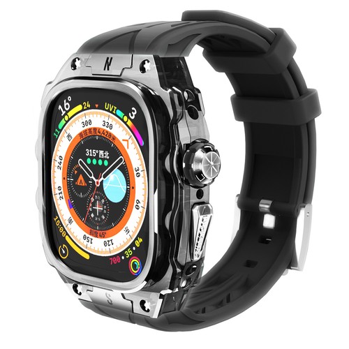 Silicone Sports Band Strap+Rugged Case For Apple Watch Ultra 49mm S10 46mm - Picture 7 of 32
