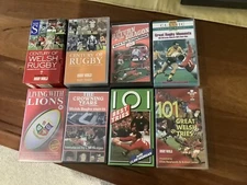 Collection of Rugby Union VHS Tapes