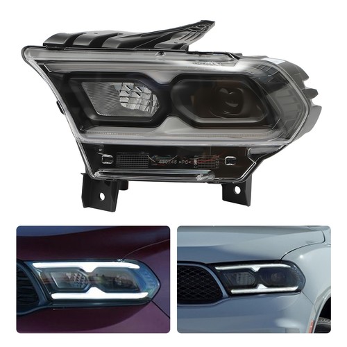 Full LED Headlight Left Driver Lamp 68433779AF For Dodge Durango 2021 2022 2023 - Picture 12 of 22