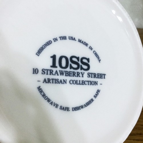 Bella Floral Kaffeebecher 10 Strawberry Street 14 oz bunte Blumen - Bild 877 von 917